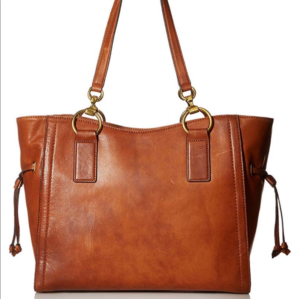 Frye Tote - cognac